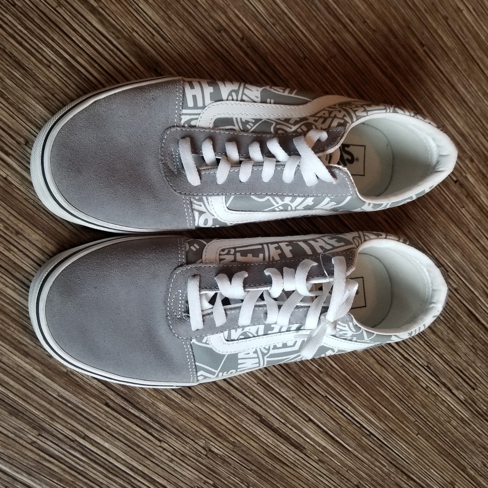 SOLD on ebay Vans Old Skool Logo Print Shoes - 10 - Picture 3 of 8